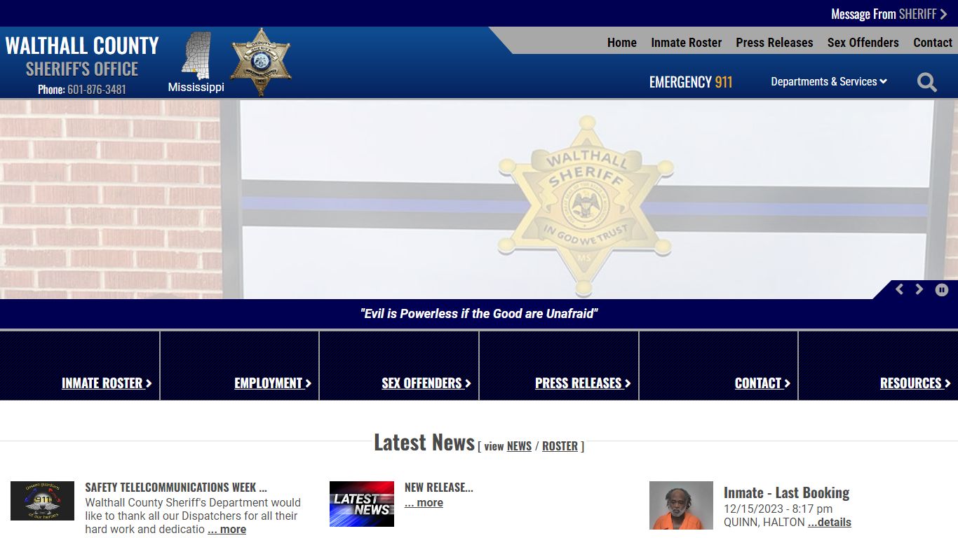 Walthall County MS Sheriff's Office